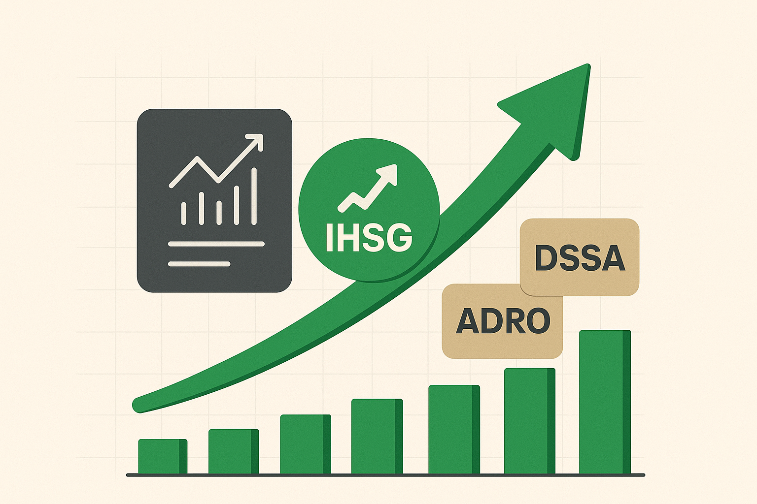Konstituen Indeks MSCI, Saham DSSA dan ADRO Dorong IHSG Dibuka Menghijau